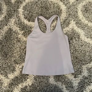 Lululemon lavender cropped tank